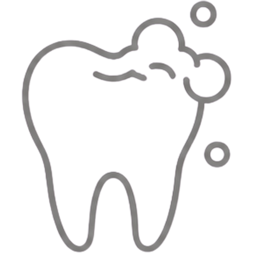 Ícone de limpeza dental